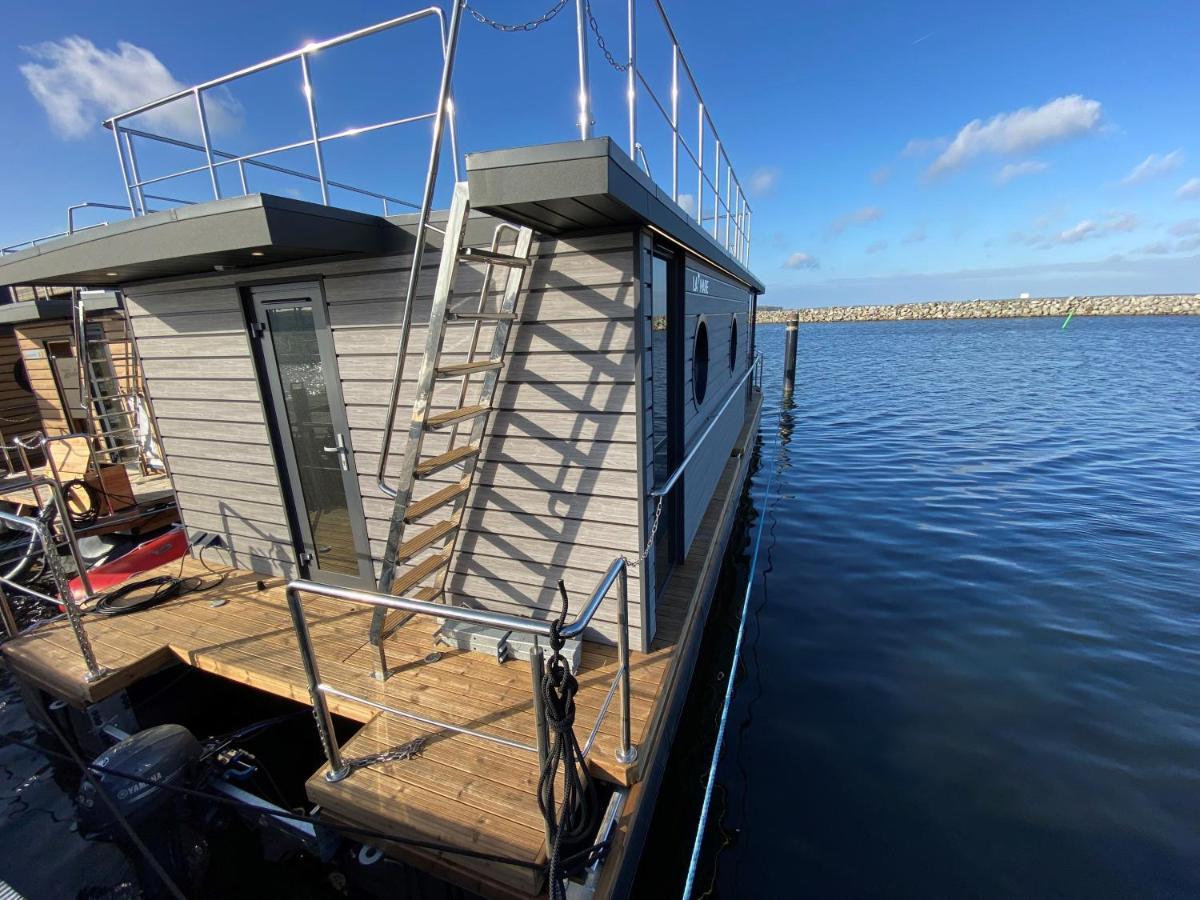 Отель Hausboot Fjord Baltica Mit Dachterrasse In Барт Экстерьер фото